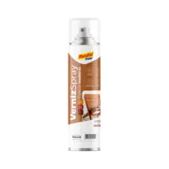 Tinta Spray Verniz Natural Para Madeiras 400ml Mundial Prime
