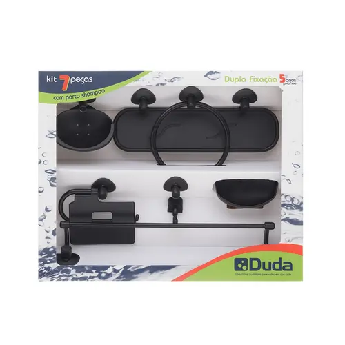 Kit Acessórios P/ Banheiro Genebra 7Pc Br . Duda