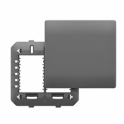 Placa 4x4 com Suporte Cega - Habitat Onix Fame