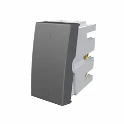 Módulo Interruptor Bipolar Simples 20A/250V~Habitat Onix Fame
