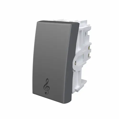 Módulo Interruptor Campainha 10A/250V~Habitat Onix Fame