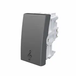 Módulo Interruptor Campainha 10A/250V~Habitat Onix Fame