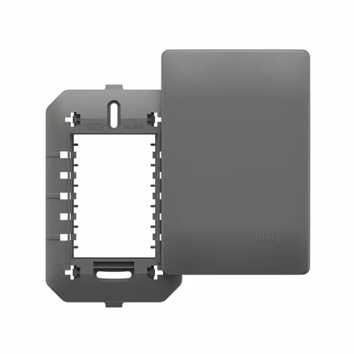 Placa 4x2 com Suporte Cega - Habitat Onix Fame