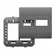 Placa 4x4 com Suporte p/ 2Módulos - Habitat Onix Fame
