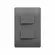 Conjunto 2Interruptor Simples 10A/250V~Habitat Onix Fame