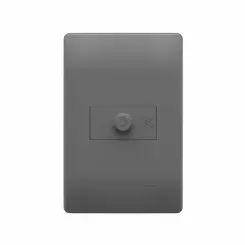 Conjunto Controlador de Velocidade para Ventilador Bivolt - Habitat Onix Fame