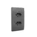 Conjunto 2Tomadas 2P+T 10A/250V~Habitat Onix Fame