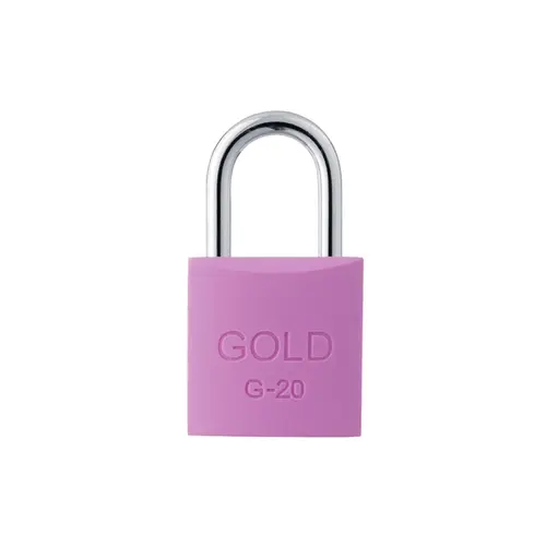 Cadeado Color Rosa 20mm Gold
