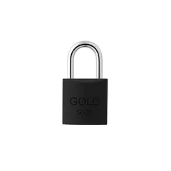 Cadeado Color Preto 20mm Gold