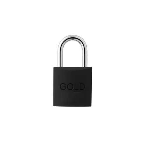 Cadeado Color Preto 30mm Gold