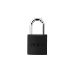 Cadeado Color Preto 30mm Gold