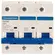 Minidisjuntor TDJ10 3P 125A 10kA Curva C Tramontina