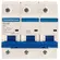 Minidisjuntor TDJ10 3P 80A 10kA Curva C Tramontina