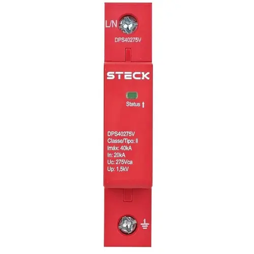 DPS 1P 40kA 275Vca Classe II Steck