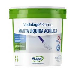 Manta Liquida Vedalage Branco 14l Viapol