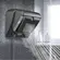 Chuveiro Ducha Compacta Preto Eletrônica 7800w 220v Fame