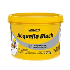 Impermeabilizante Acquella Block 400g Vedacit