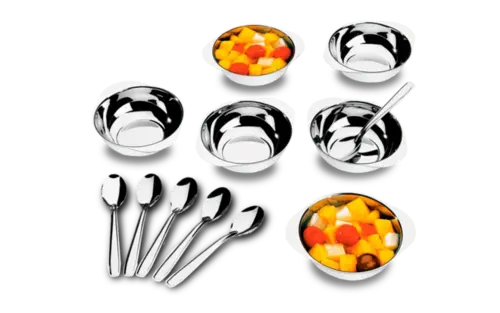 Conjunto para Sobremesa Jornata 12 Peças Aço Inox Brinox