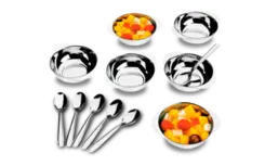 Conjunto para Sobremesa Jornata 12 Peças Aço Inox Brinox