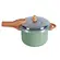 Panela de Pressão Indução Pressure Antiaderente Ceramic Life 4,2 Litros Verde Brinox