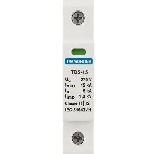 DPS TDS 15 1P 15kA 275 V Classe II Tramontina