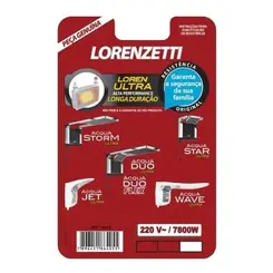 Resistencia p/ Duchas Acqua Loren Ultra 7800w 220v 3065-B Lorenzetti